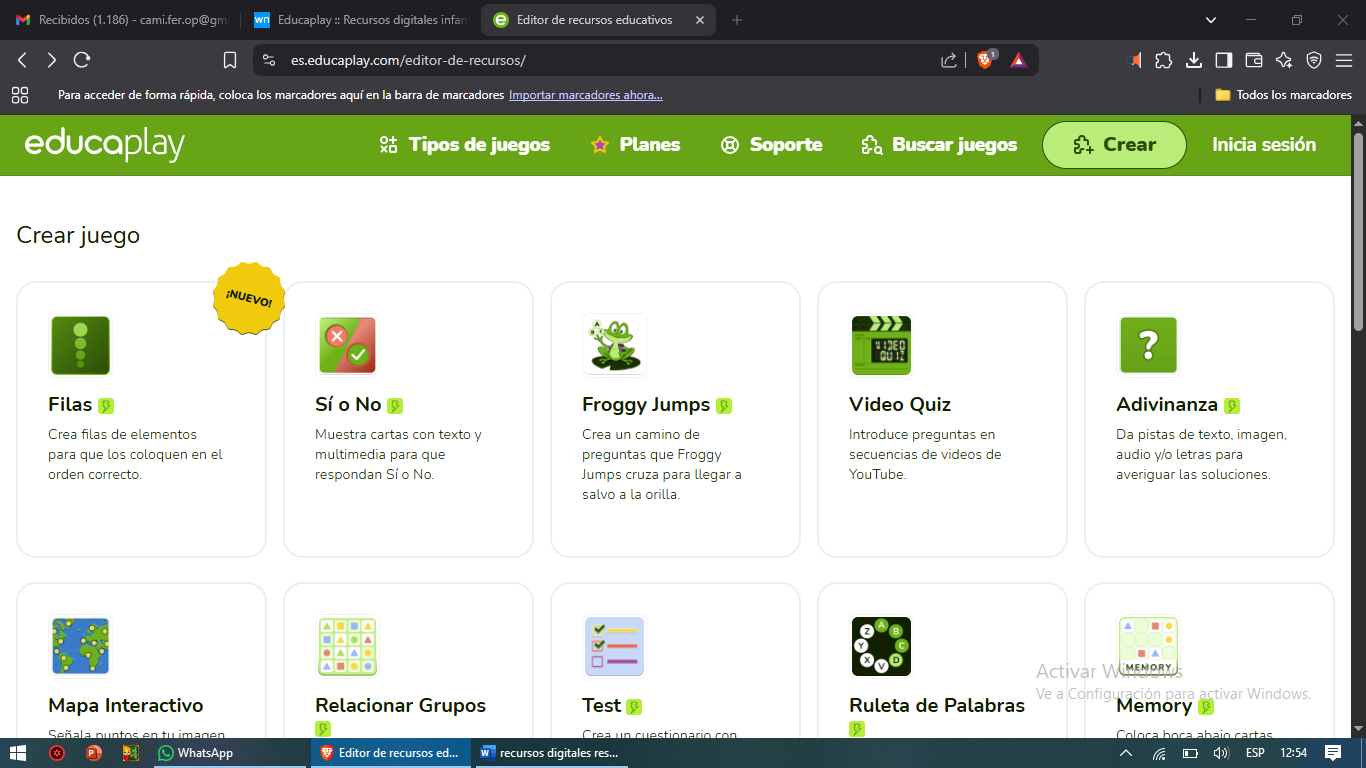 Educaplay :: Recursos digitales